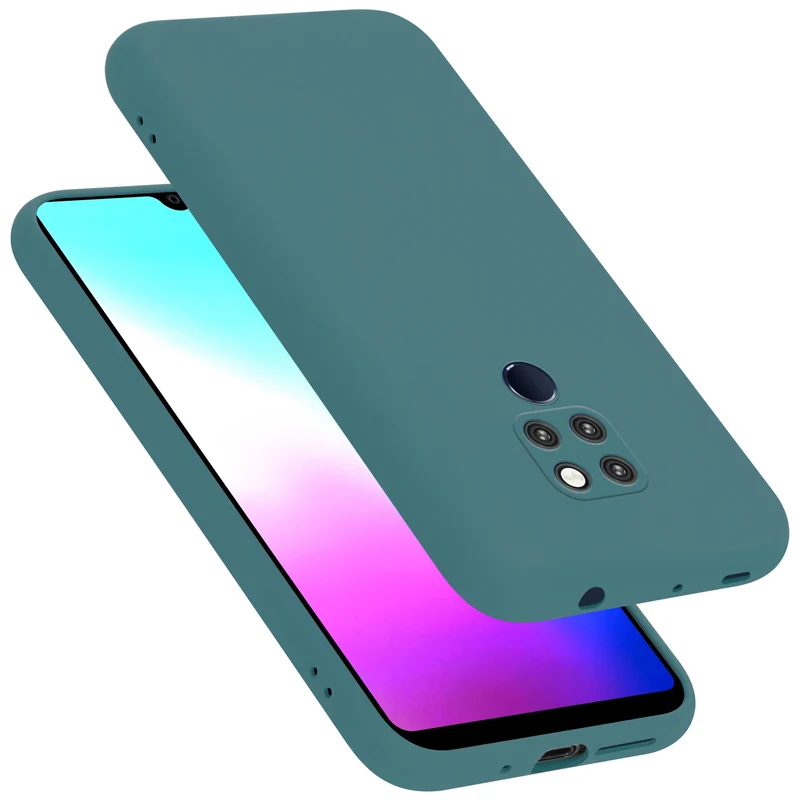 Cadorabo Hülle kompatibel mit Huawei MATE 20 Schutzhülle aus flexiblem TPU Silikon