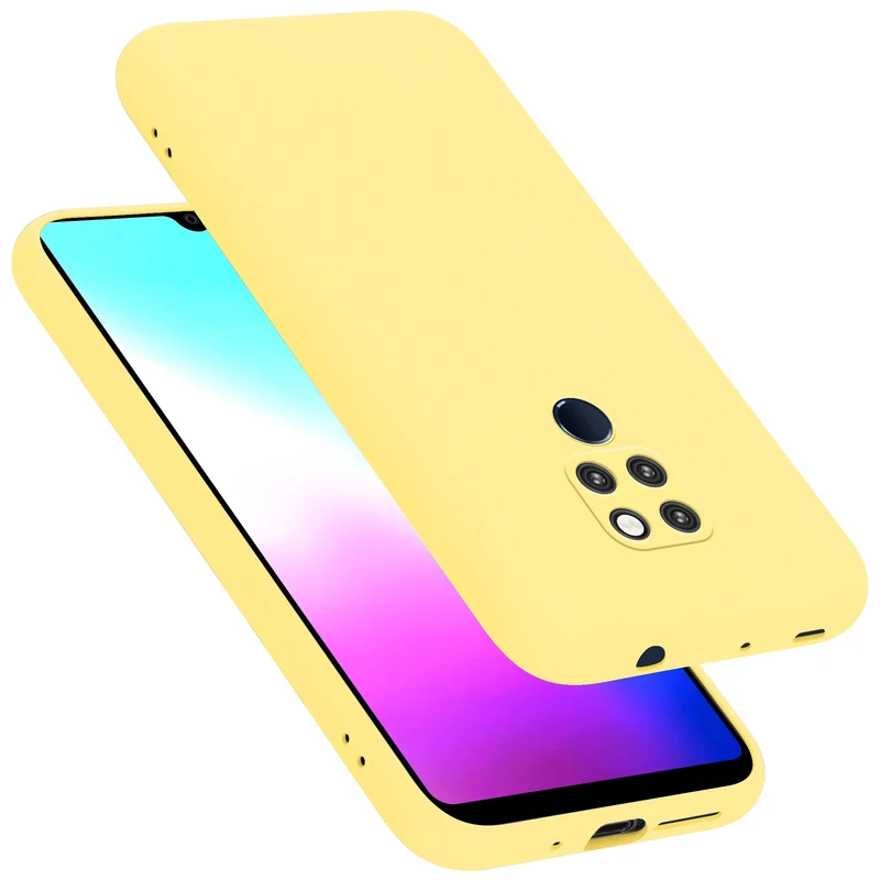 Cadorabo Hülle kompatibel mit Huawei MATE 20 Schutzhülle aus flexiblem TPU Silikon