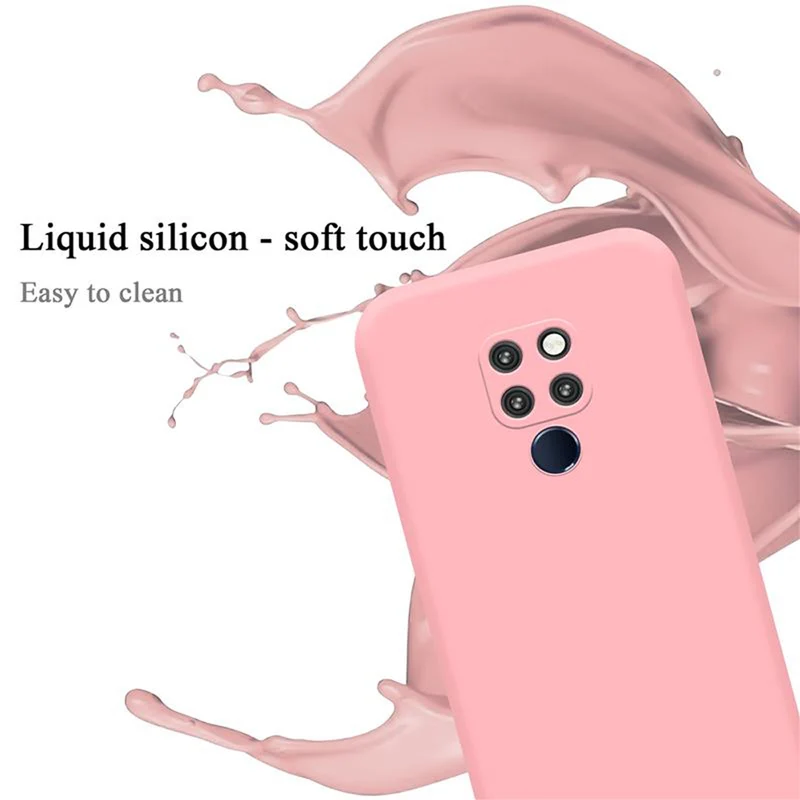 Cadorabo Hülle kompatibel mit Huawei MATE 20 Schutzhülle aus flexiblem TPU Silikon