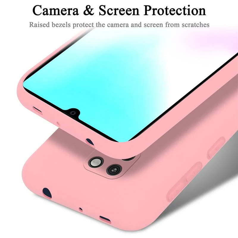 Cadorabo Hülle kompatibel mit Huawei MATE 20 Schutzhülle aus flexiblem TPU Silikon