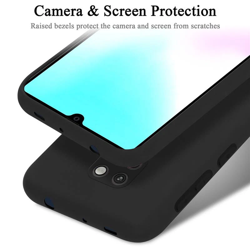 Cadorabo Hülle kompatibel mit Huawei MATE 20 Schutzhülle aus flexiblem TPU Silikon