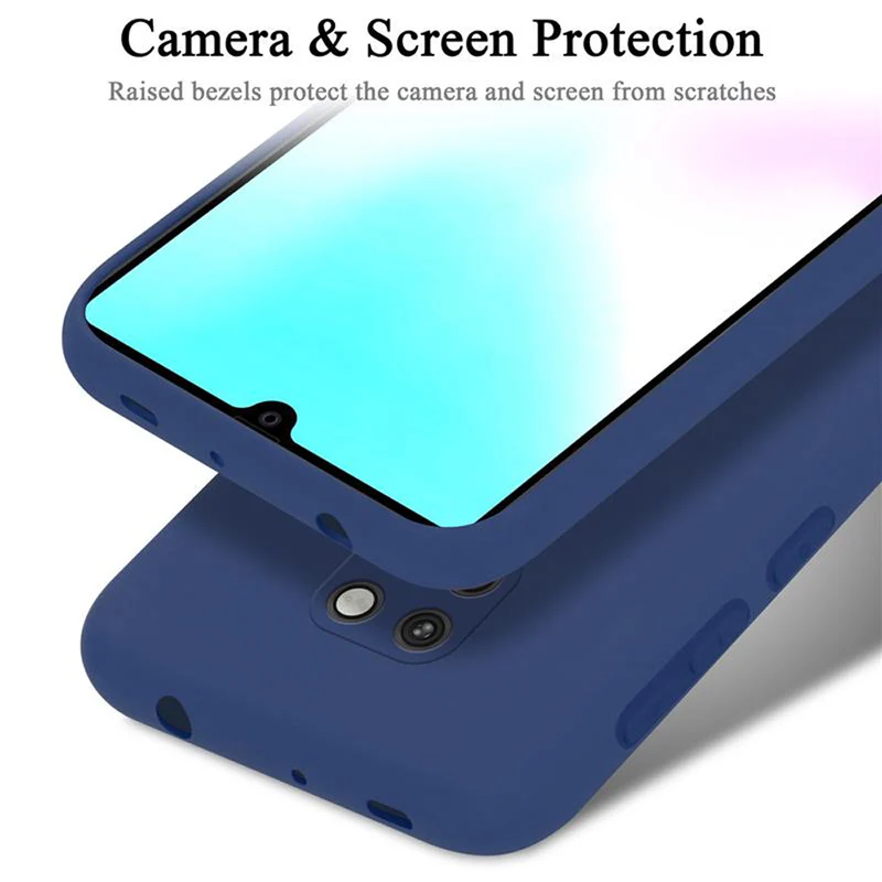 Cadorabo Hülle kompatibel mit Huawei MATE 20 Schutzhülle aus flexiblem TPU Silikon
