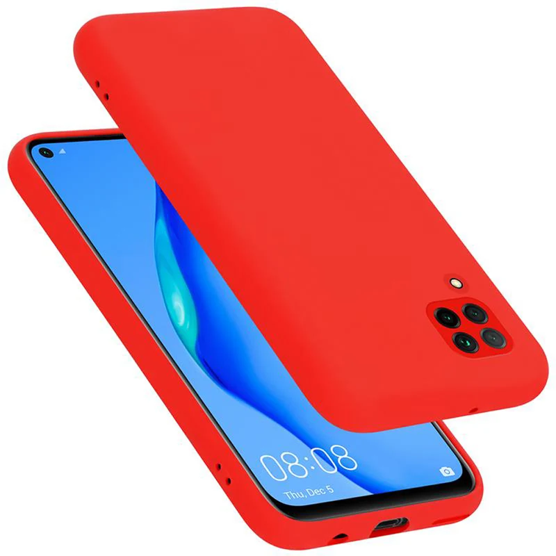 Cadorabo Hülle kompatibel mit Huawei NOVA 6 SE / P40 LITE / NOVA 7i Schutzhülle aus flexiblem TPU Silikon