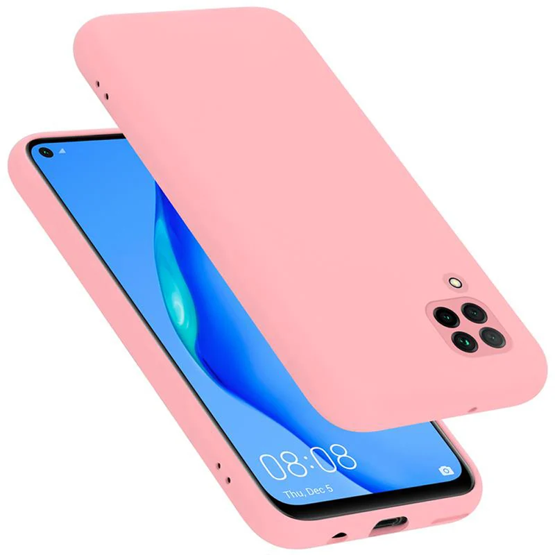 Cadorabo Hülle kompatibel mit Huawei NOVA 6 SE / P40 LITE / NOVA 7i Schutzhülle aus flexiblem TPU Silikon