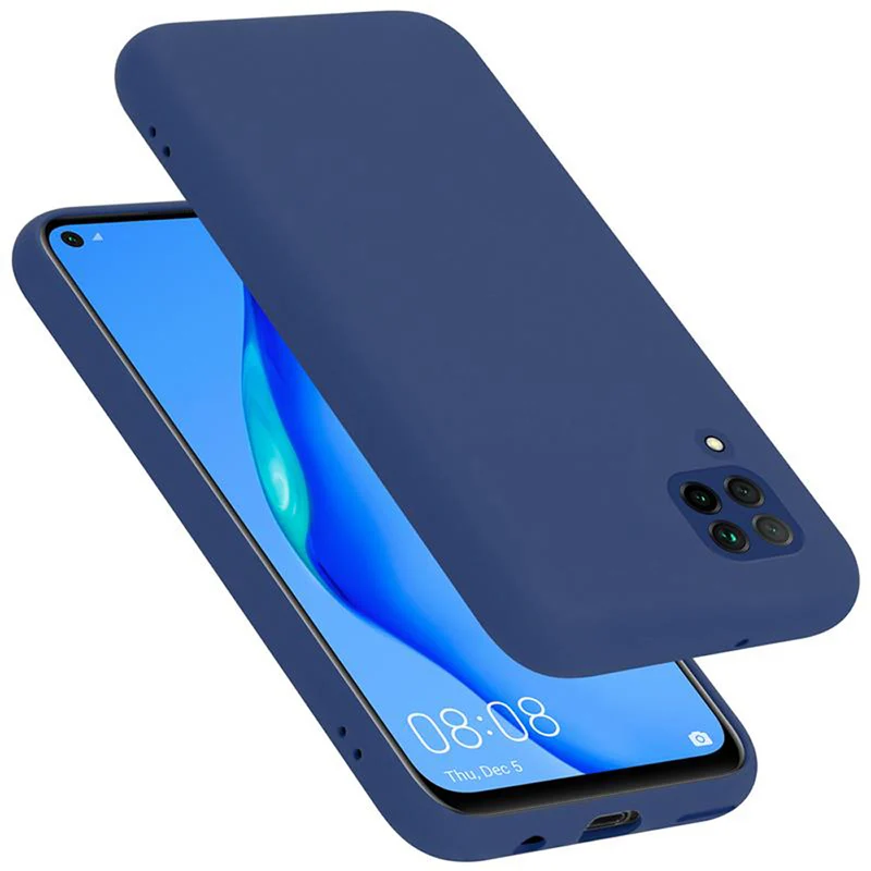 Cadorabo Hülle kompatibel mit Huawei NOVA 6 SE / P40 LITE / NOVA 7i Schutzhülle aus flexiblem TPU Silikon