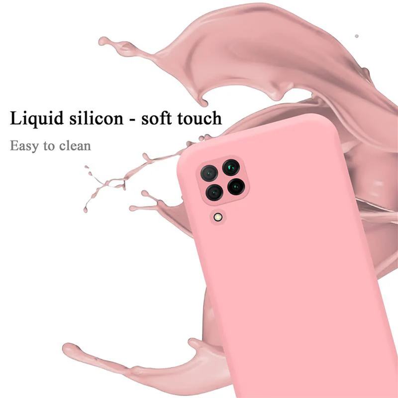 Cadorabo Hülle kompatibel mit Huawei NOVA 6 SE / P40 LITE / NOVA 7i Schutzhülle aus flexiblem TPU Silikon