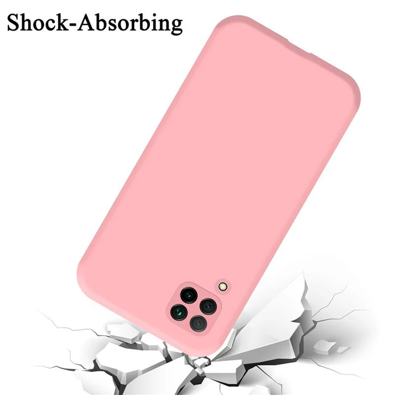 Cadorabo Hülle kompatibel mit Huawei NOVA 6 SE / P40 LITE / NOVA 7i Schutzhülle aus flexiblem TPU Silikon