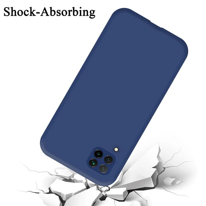 Cadorabo Hülle kompatibel mit Huawei NOVA 6 SE / P40 LITE / NOVA 7i Schutzhülle aus flexiblem TPU Silikon