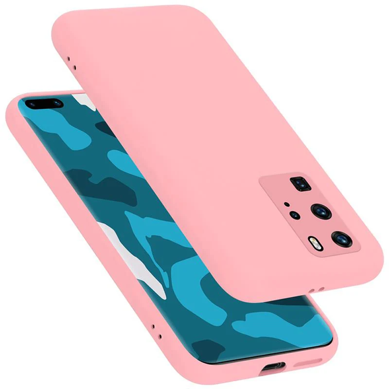 Cadorabo Hülle kompatibel mit Huawei P40 PRO / P40 PRO+ Schutzhülle aus flexiblem TPU Silikon