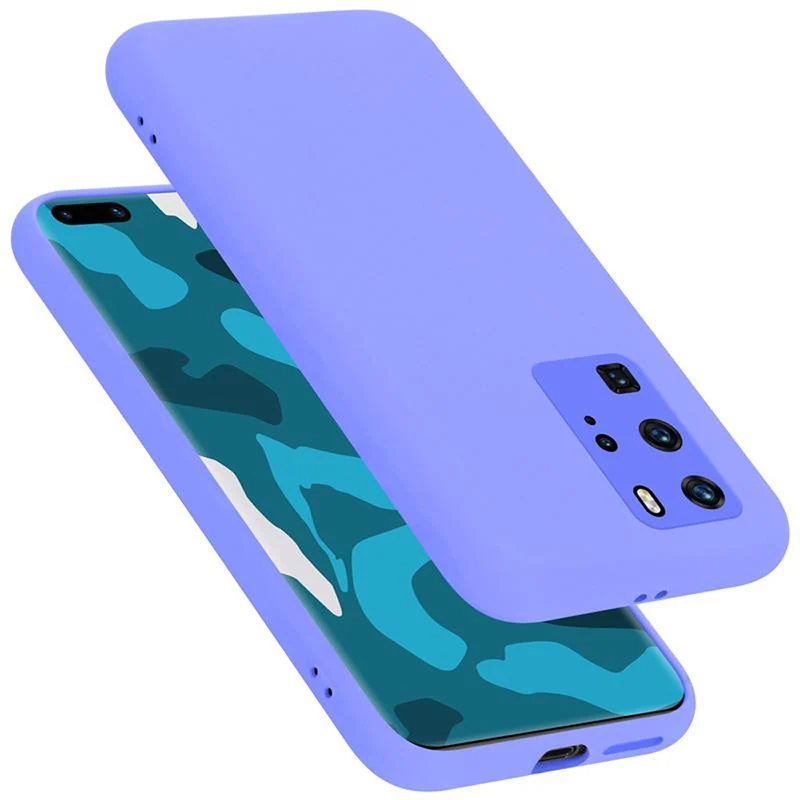 Cadorabo Hülle kompatibel mit Huawei P40 PRO / P40 PRO+ Schutzhülle aus flexiblem TPU Silikon