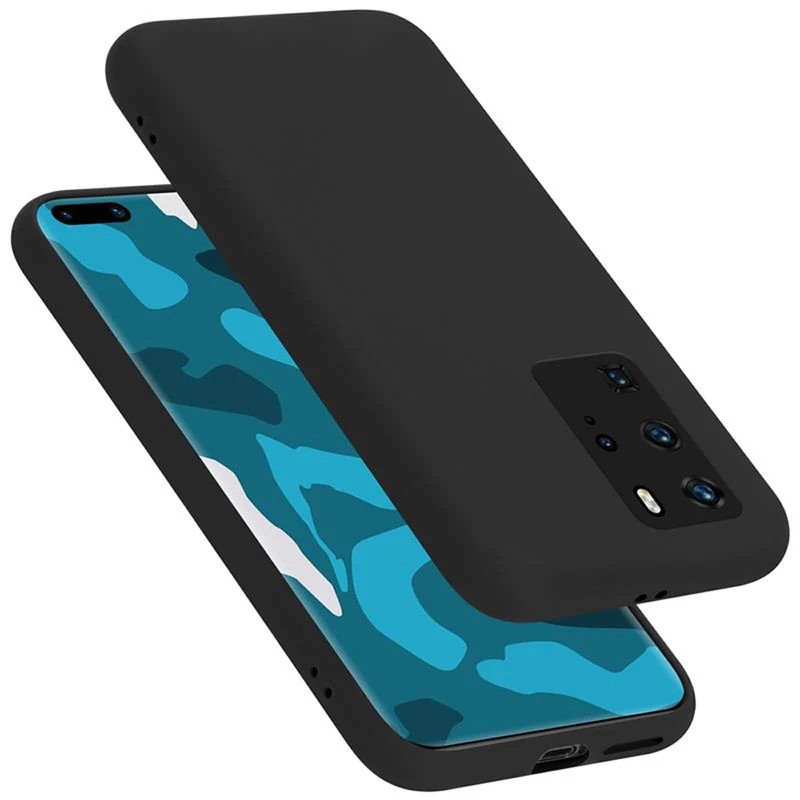 Cadorabo Hülle kompatibel mit Huawei P40 PRO / P40 PRO+ Schutzhülle aus flexiblem TPU Silikon