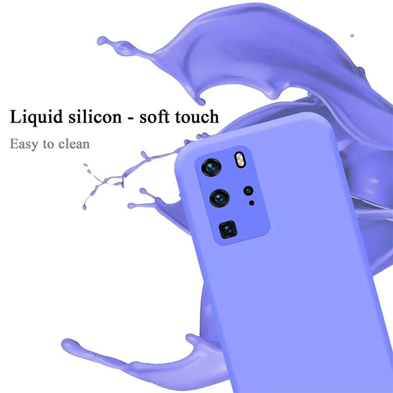 Cadorabo Hülle kompatibel mit Huawei P40 PRO / P40 PRO+ Schutzhülle aus flexiblem TPU Silikon