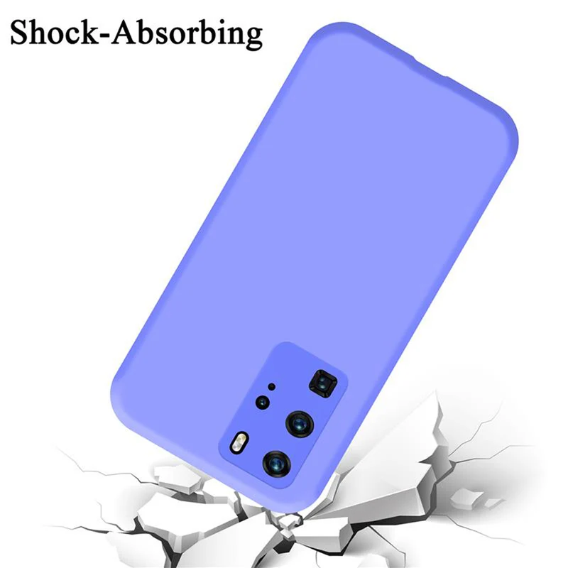 Cadorabo Hülle kompatibel mit Huawei P40 PRO / P40 PRO+ Schutzhülle aus flexiblem TPU Silikon