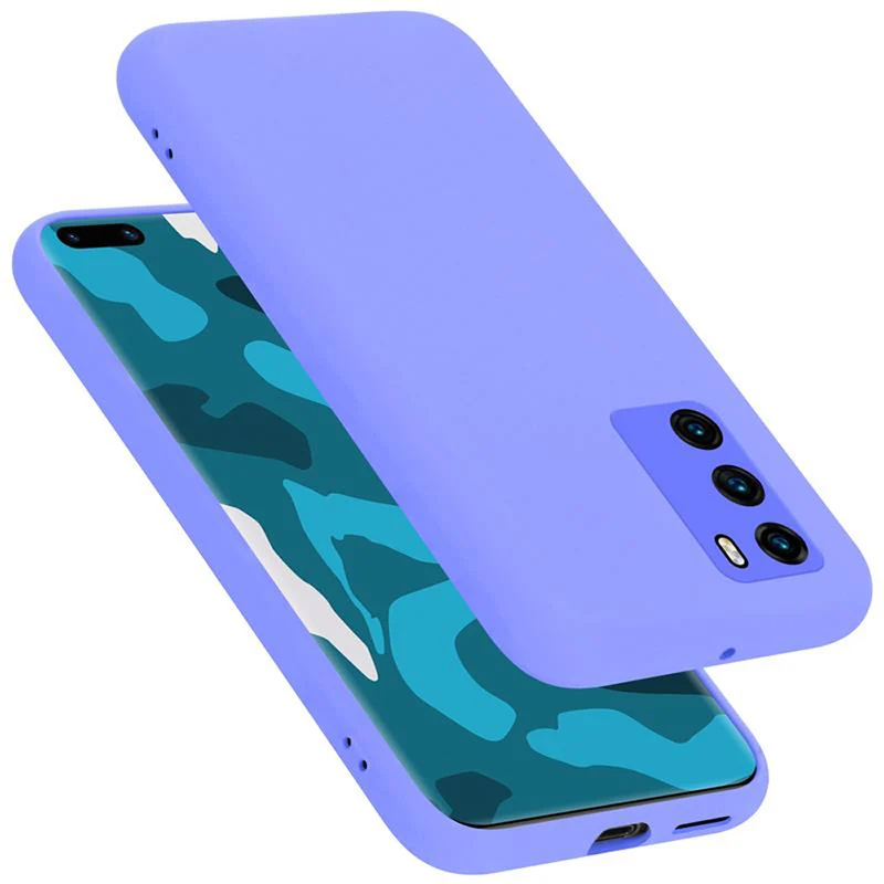 Cadorabo Hülle kompatibel mit Huawei P40 Schutzhülle aus flexiblem TPU Silikon