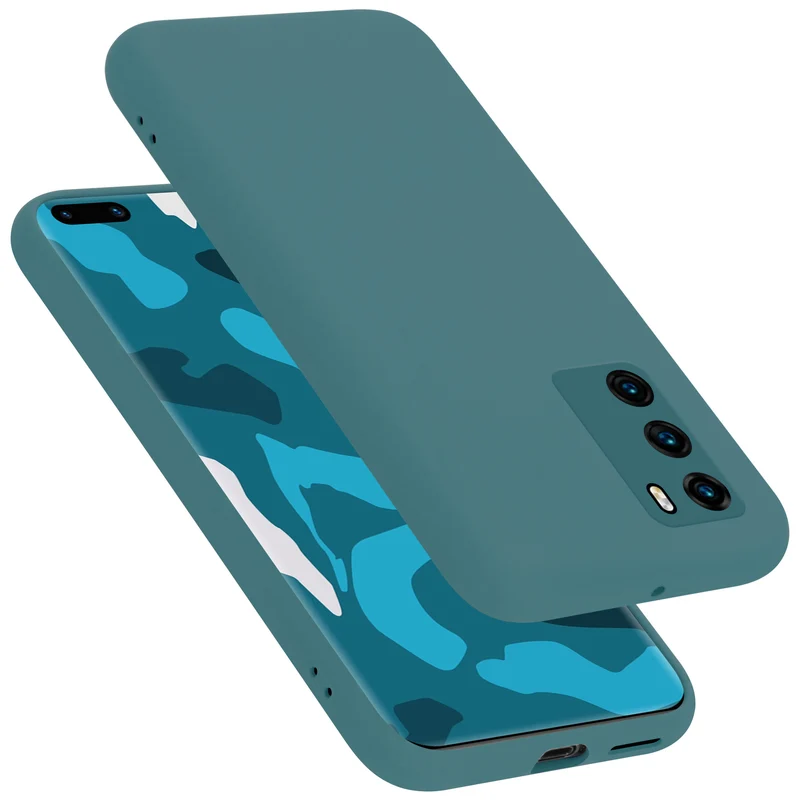 Cadorabo Hülle kompatibel mit Huawei P40 Schutzhülle aus flexiblem TPU Silikon