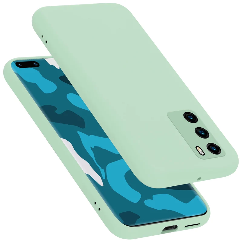 Cadorabo Hülle kompatibel mit Huawei P40 Schutzhülle aus flexiblem TPU Silikon