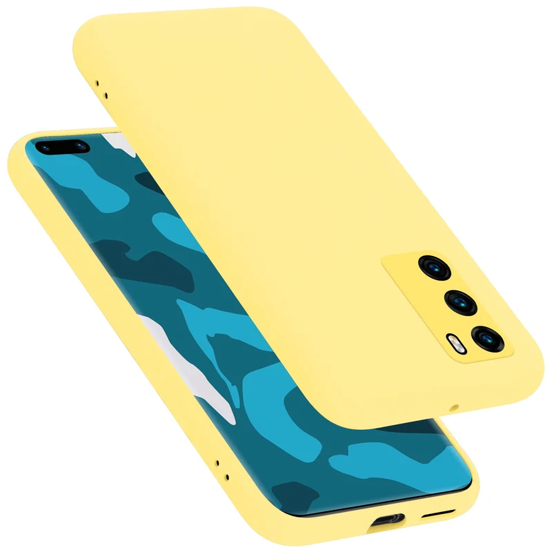 Cadorabo Hülle kompatibel mit Huawei P40 Schutzhülle aus flexiblem TPU Silikon