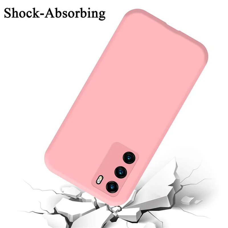 Cadorabo Hülle kompatibel mit Huawei P40 Schutzhülle aus flexiblem TPU Silikon