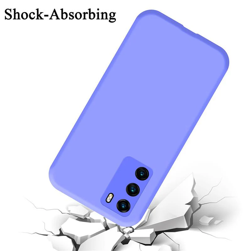 Cadorabo Hülle kompatibel mit Huawei P40 Schutzhülle aus flexiblem TPU Silikon