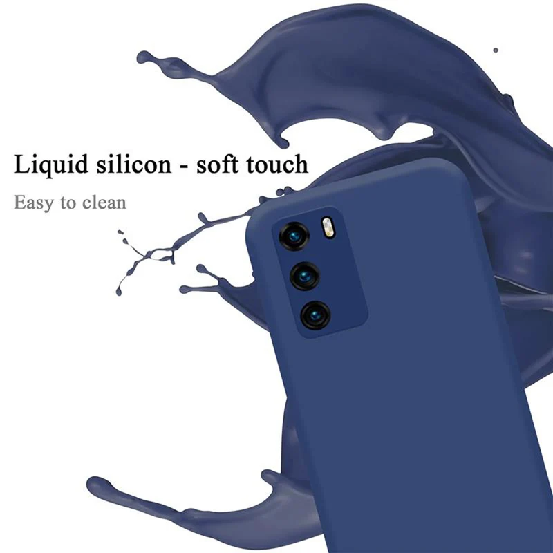 Cadorabo Hülle kompatibel mit Huawei P40 Schutzhülle aus flexiblem TPU Silikon
