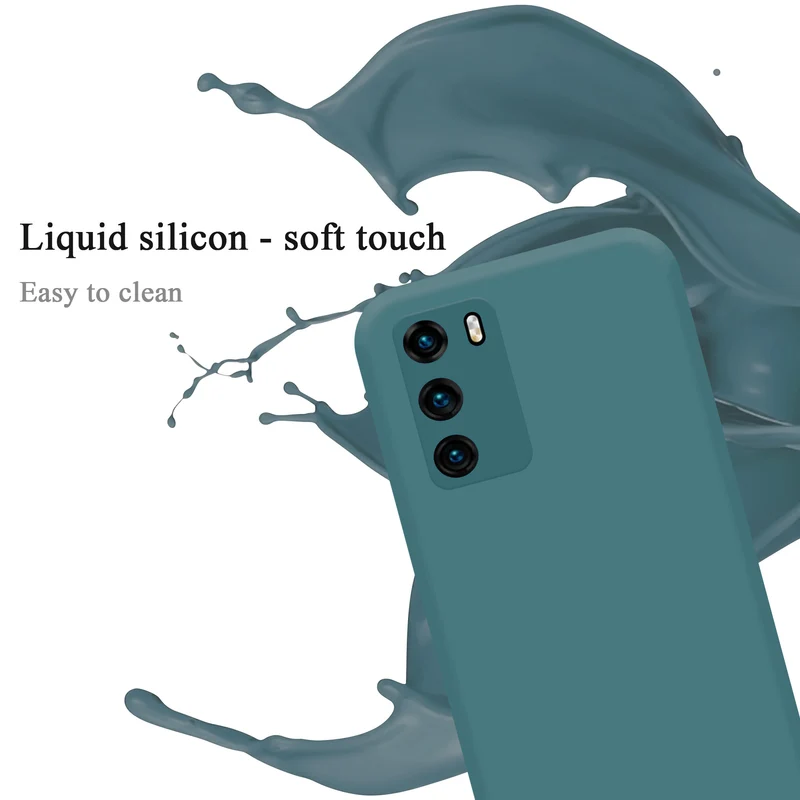 Cadorabo Hülle kompatibel mit Huawei P40 Schutzhülle aus flexiblem TPU Silikon