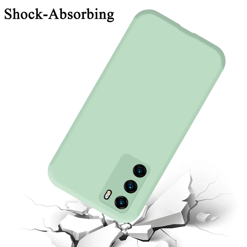 Cadorabo Hülle kompatibel mit Huawei P40 Schutzhülle aus flexiblem TPU Silikon