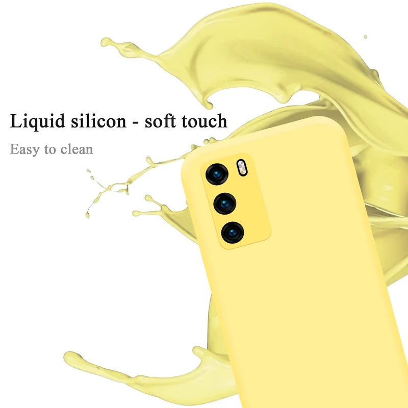 Cadorabo Hülle kompatibel mit Huawei P40 Schutzhülle aus flexiblem TPU Silikon