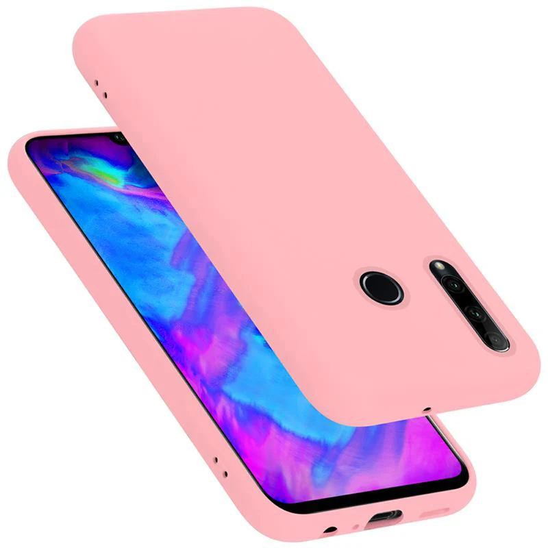 Cadorabo Hülle kompatibel mit Honor 10i / 20i / 20 LITE / Huawei Enjoy 9S Schutzhülle aus flexiblem TPU Silikon