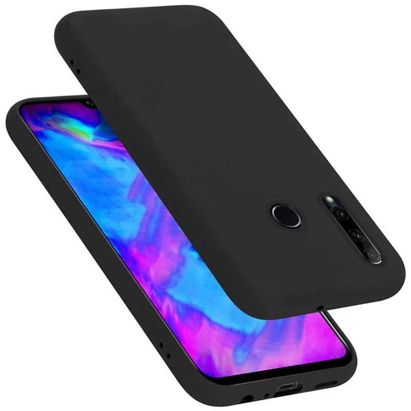 Cadorabo Hülle kompatibel mit Honor 10i / 20i / 20 LITE / Huawei Enjoy 9S Schutzhülle aus flexiblem TPU Silikon