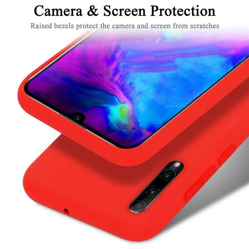 Cadorabo Hülle kompatibel mit Honor 10i / 20i / 20 LITE / Huawei Enjoy 9S Schutzhülle aus flexiblem TPU Silikon