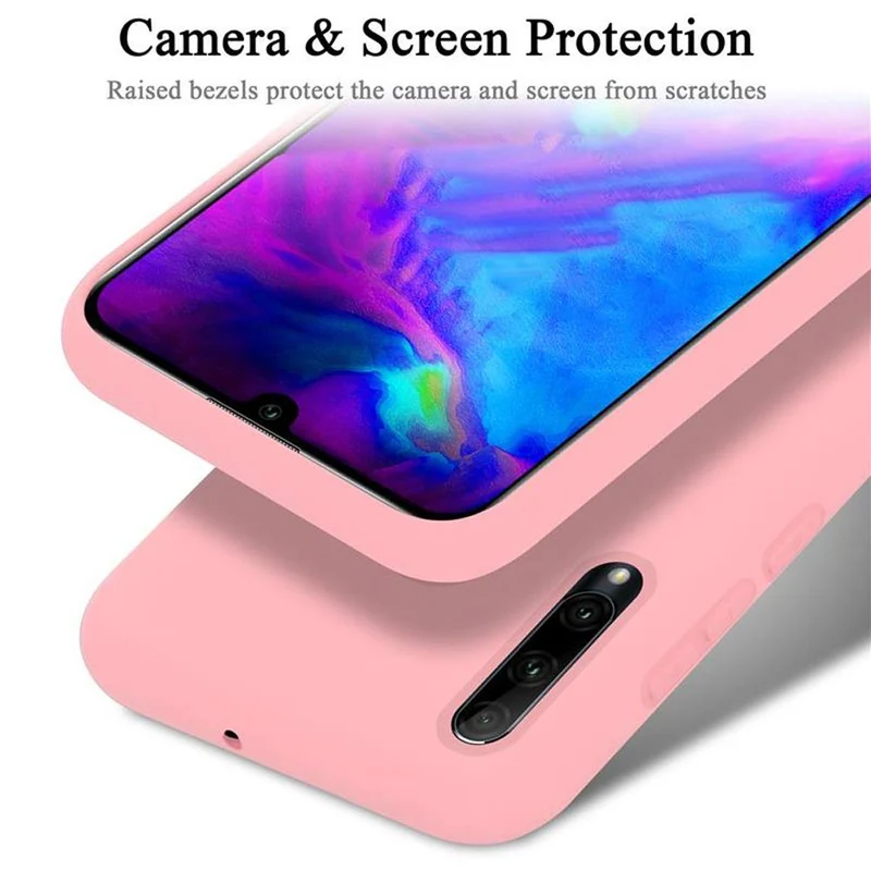 Cadorabo Hülle kompatibel mit Honor 10i / 20i / 20 LITE / Huawei Enjoy 9S Schutzhülle aus flexiblem TPU Silikon