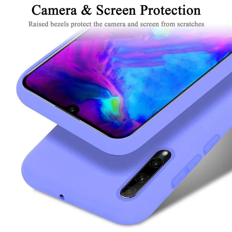 Cadorabo Hülle kompatibel mit Honor 10i / 20i / 20 LITE / Huawei Enjoy 9S Schutzhülle aus flexiblem TPU Silikon