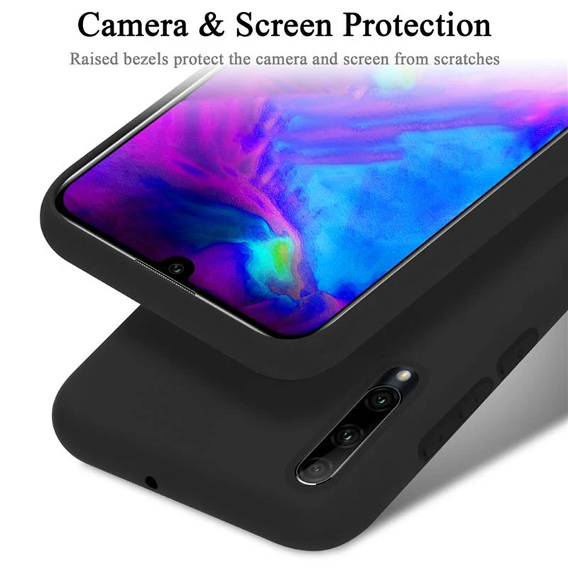 Cadorabo Hülle kompatibel mit Honor 10i / 20i / 20 LITE / Huawei Enjoy 9S Schutzhülle aus flexiblem TPU Silikon