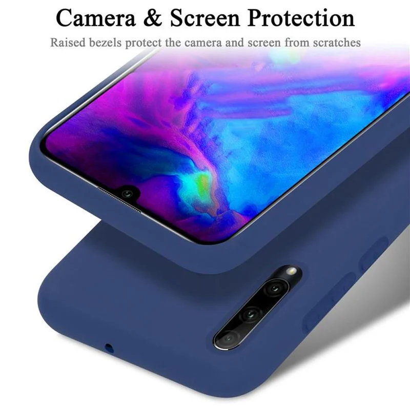 Cadorabo Hülle kompatibel mit Honor 10i / 20i / 20 LITE / Huawei Enjoy 9S Schutzhülle aus flexiblem TPU Silikon