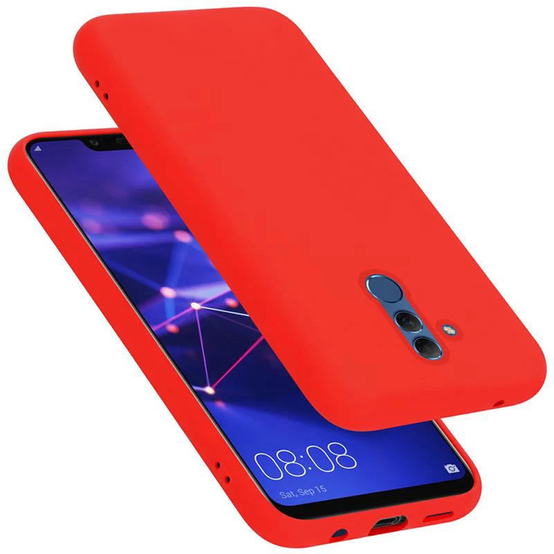 Cadorabo Hülle kompatibel mit Huawei MATE 20 LITE Schutzhülle aus flexiblem TPU Silikon