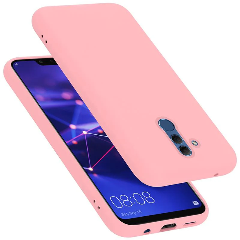 Cadorabo Hülle kompatibel mit Huawei MATE 20 LITE Schutzhülle aus flexiblem TPU Silikon