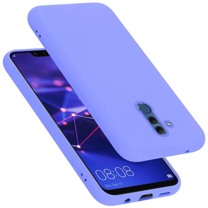 Cadorabo Hülle kompatibel mit Huawei MATE 20 LITE Schutzhülle aus flexiblem TPU Silikon