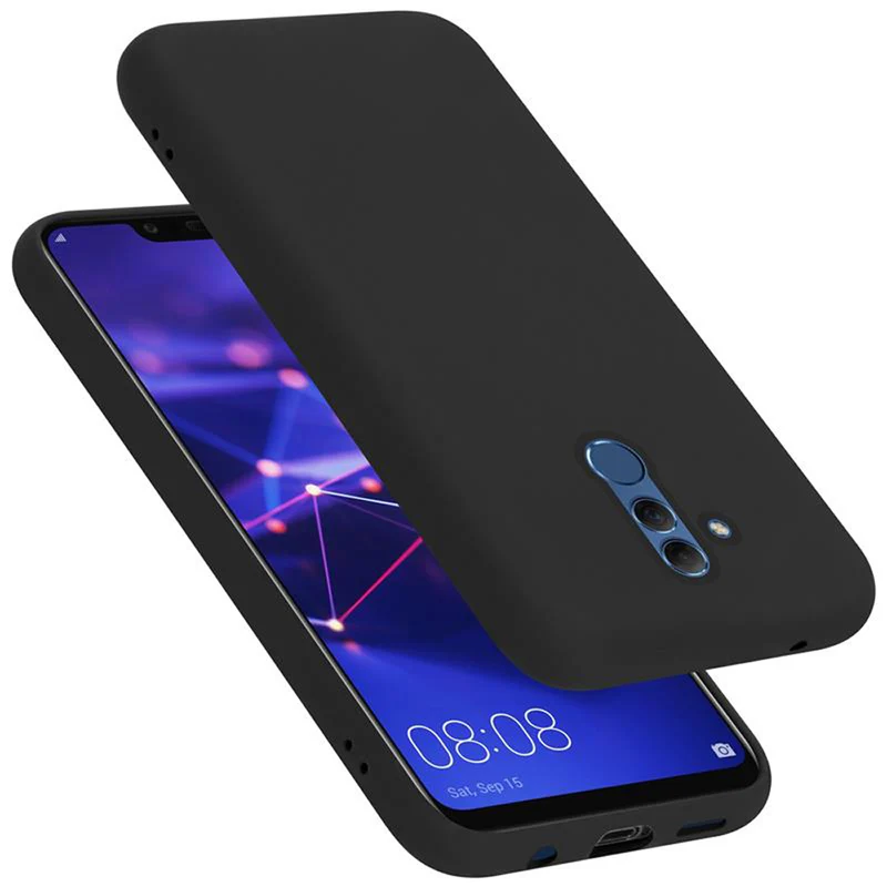 Cadorabo Hülle kompatibel mit Huawei MATE 20 LITE Schutzhülle aus flexiblem TPU Silikon