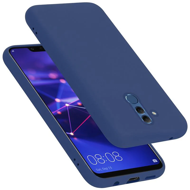 Cadorabo Hülle kompatibel mit Huawei MATE 20 LITE Schutzhülle aus flexiblem TPU Silikon