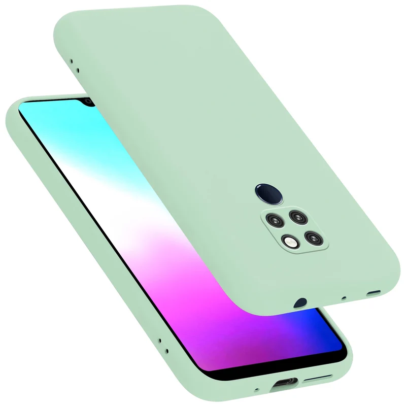 Cadorabo Hülle kompatibel mit Huawei MATE 20 LITE Schutzhülle aus flexiblem TPU Silikon