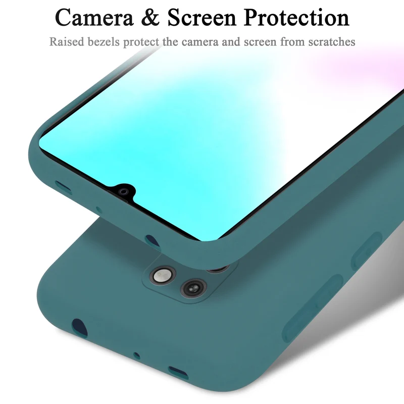 Cadorabo Hülle kompatibel mit Huawei MATE 20 LITE Schutzhülle aus flexiblem TPU Silikon