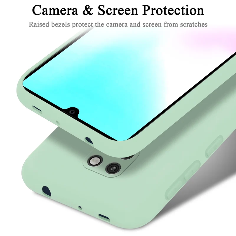 Cadorabo Hülle kompatibel mit Huawei MATE 20 LITE Schutzhülle aus flexiblem TPU Silikon