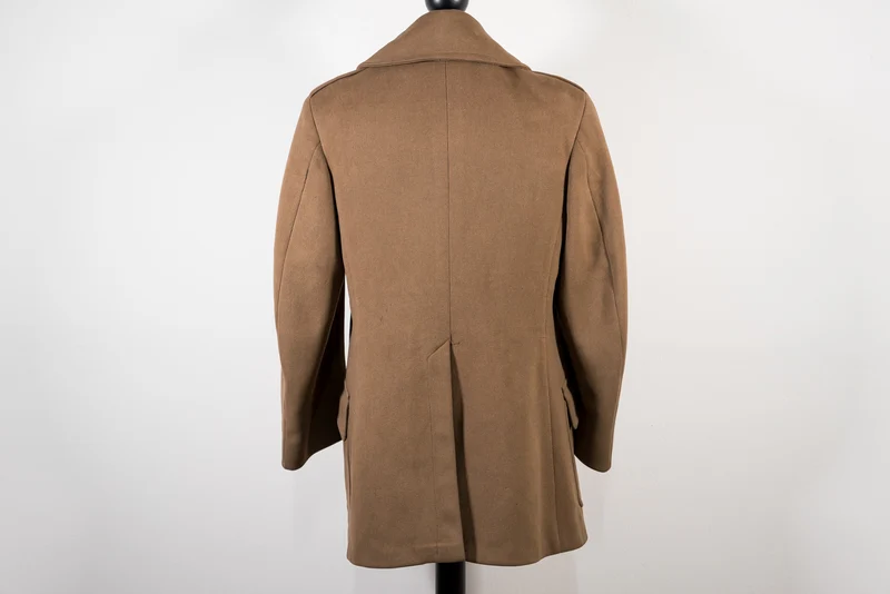 Offiziersjacke „Melton“ der US-Armee aus dem Zweiten Weltkrieg in 3/4-Länge