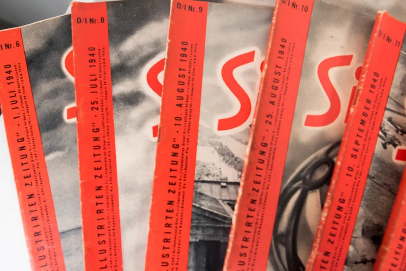 "Signal" zweisprachige Ausgabe Deutsch/Italienisch, Jahrgang 1940 (nicht vollständig)