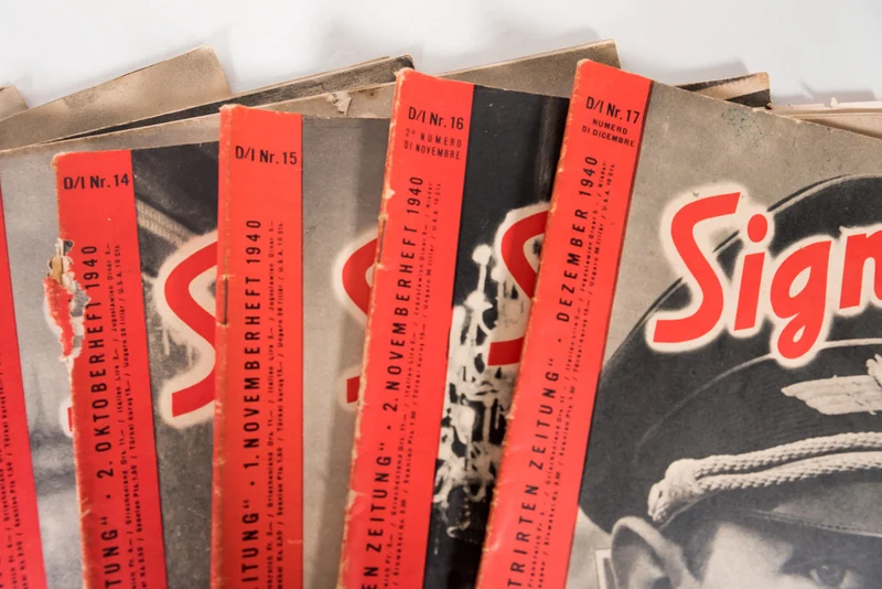 "Signal" zweisprachige Ausgabe Deutsch/Italienisch, Jahrgang 1940 (nicht vollständig)
