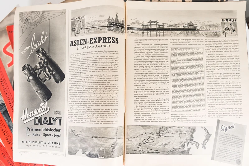 "Signal" zweisprachige Ausgabe Deutsch/Italienisch, Jahrgang 1940 (nicht vollständig)