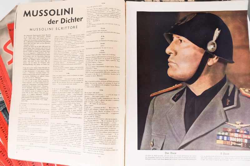 "Signal" zweisprachige Ausgabe Deutsch/Italienisch, Jahrgang 1940 (nicht vollständig)