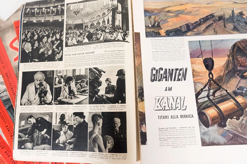 "Signal" zweisprachige Ausgabe Deutsch/Italienisch, Jahrgang 1940 (nicht vollständig)