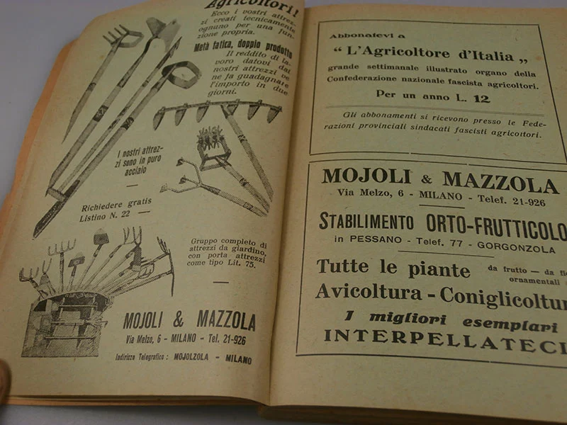 "Agraragenda" Jahr 1932 X° VZ