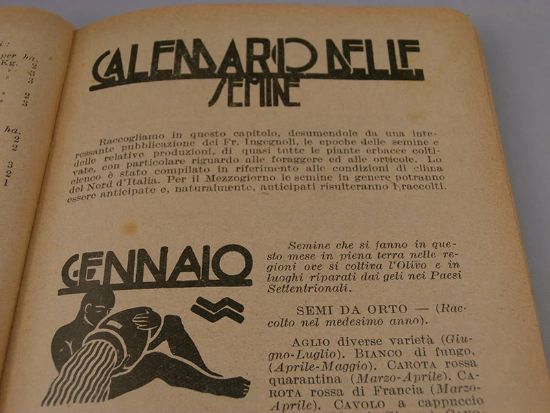 "Agraragenda" Jahr 1932 X° VZ